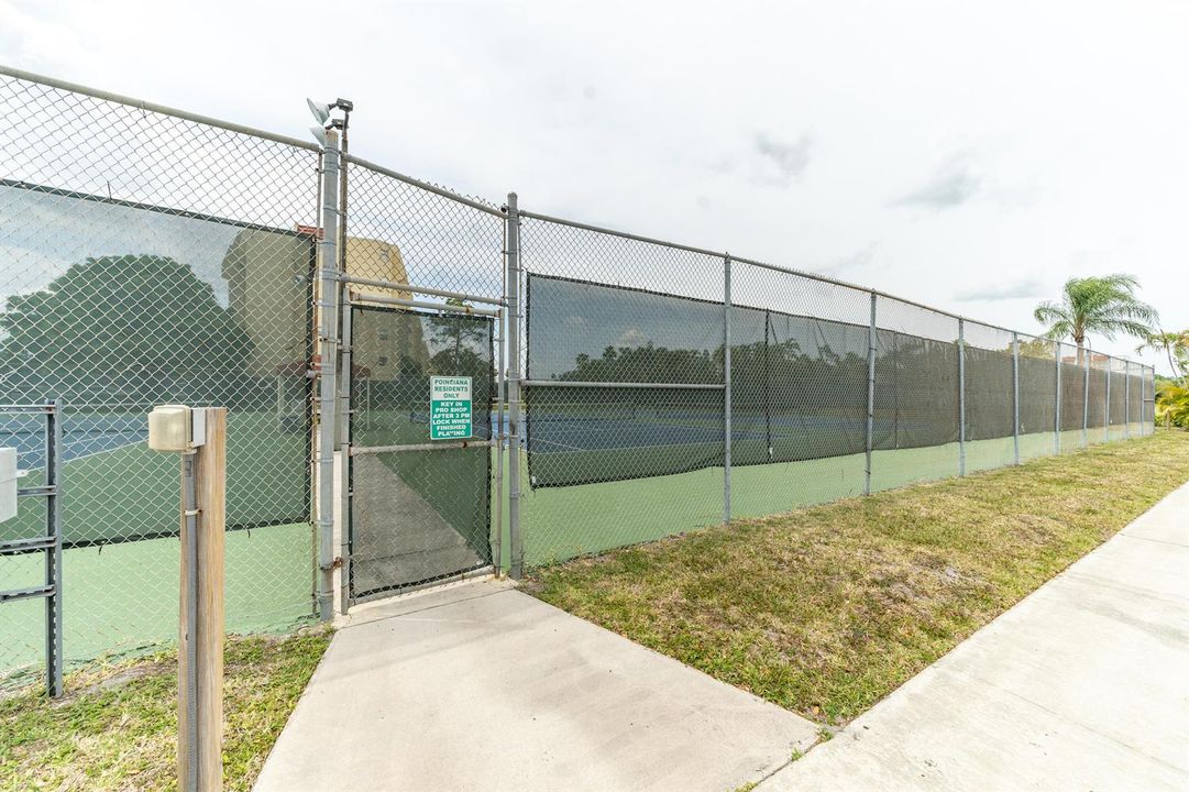 Tennis courts