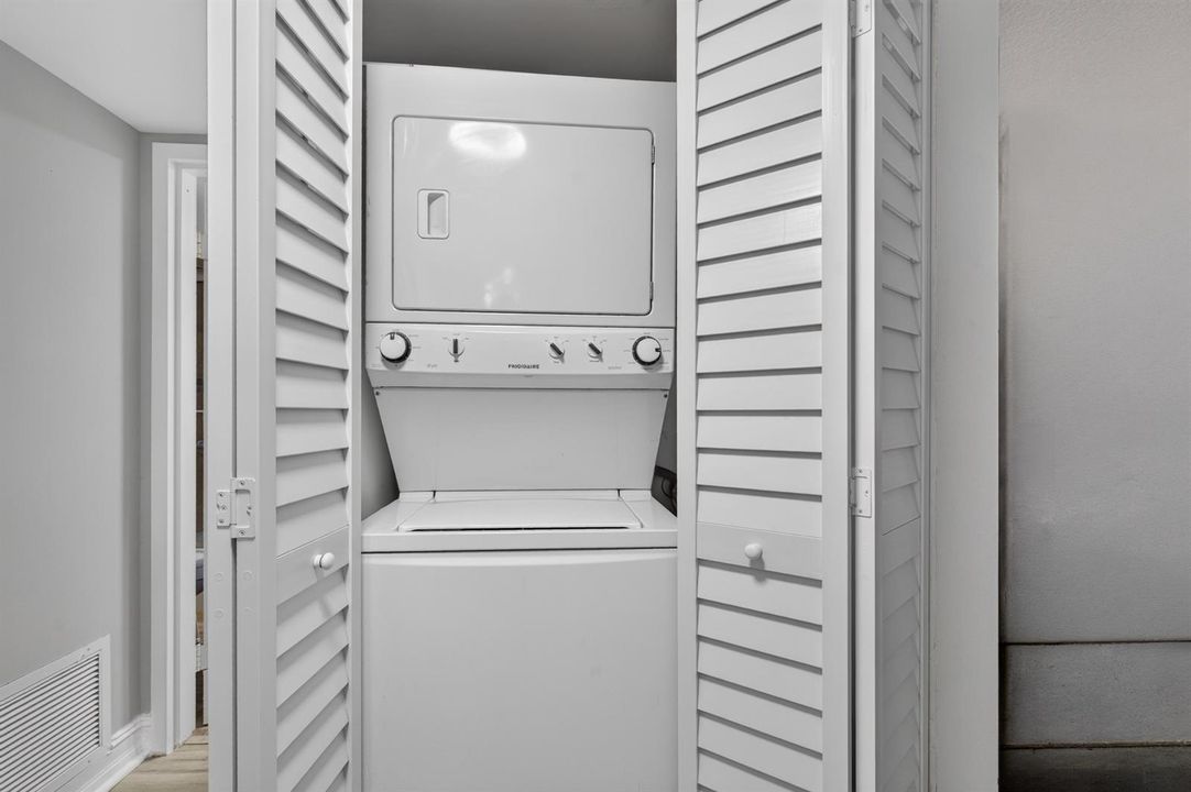 Inside laundry