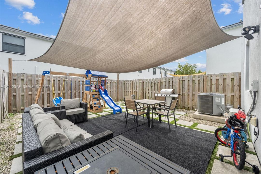 Private outdoor area