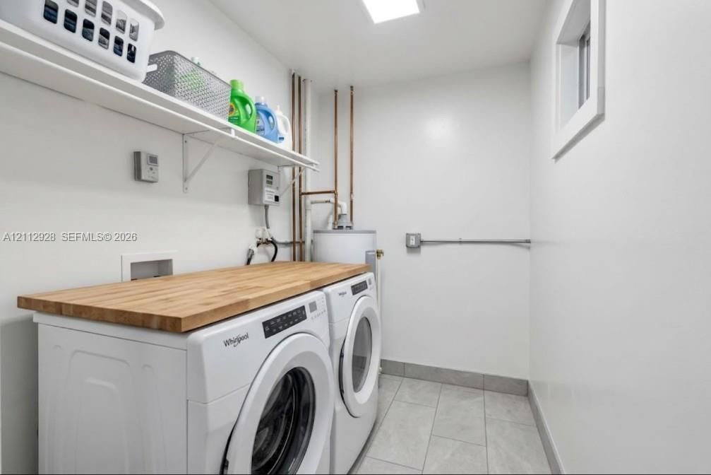 AI concept of a rebuilt laundry room. Not built. The unaltered original is the previous photo.