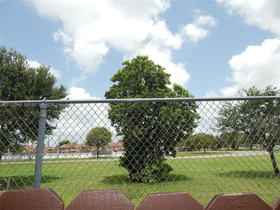Park behind the TH