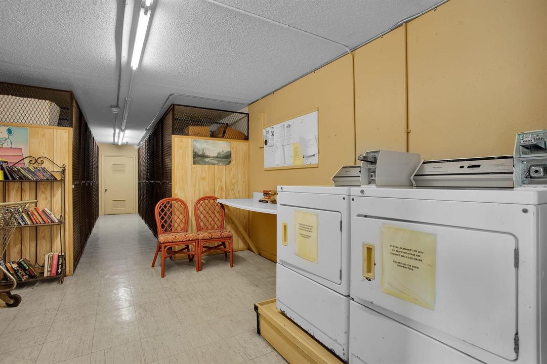 LAUNDRY ON EVERY FLOOR