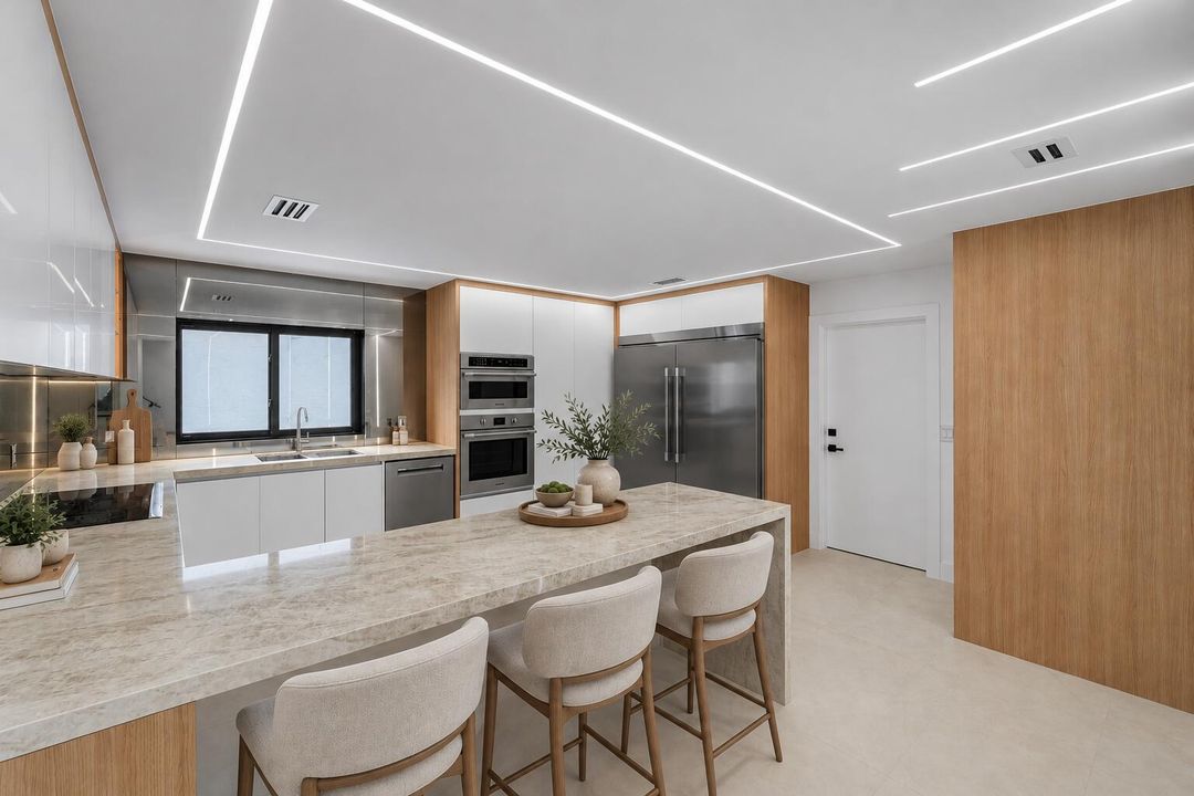 Renovated Contemporary Kitchen