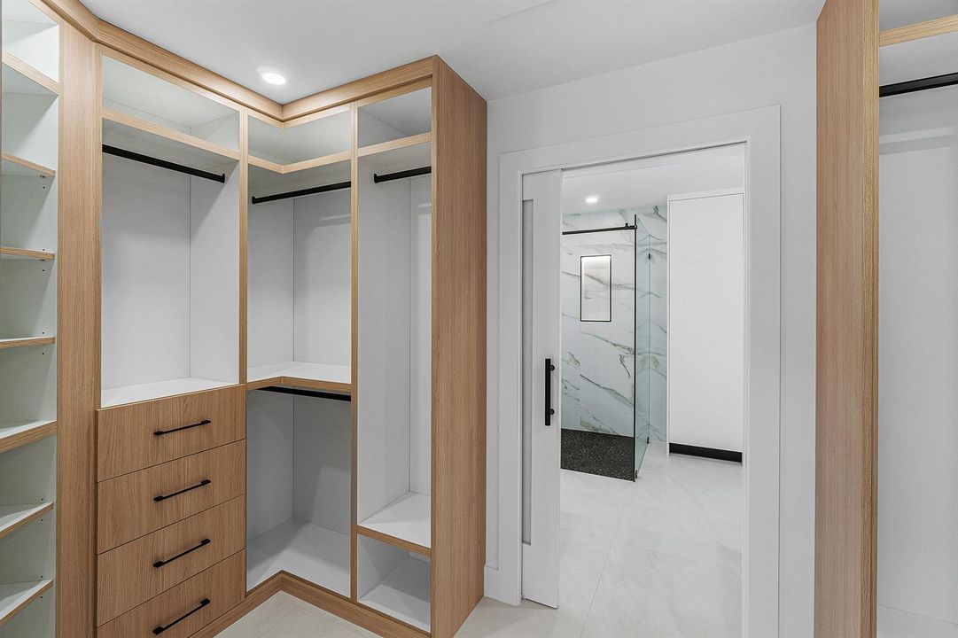 Primary Walk in Closet