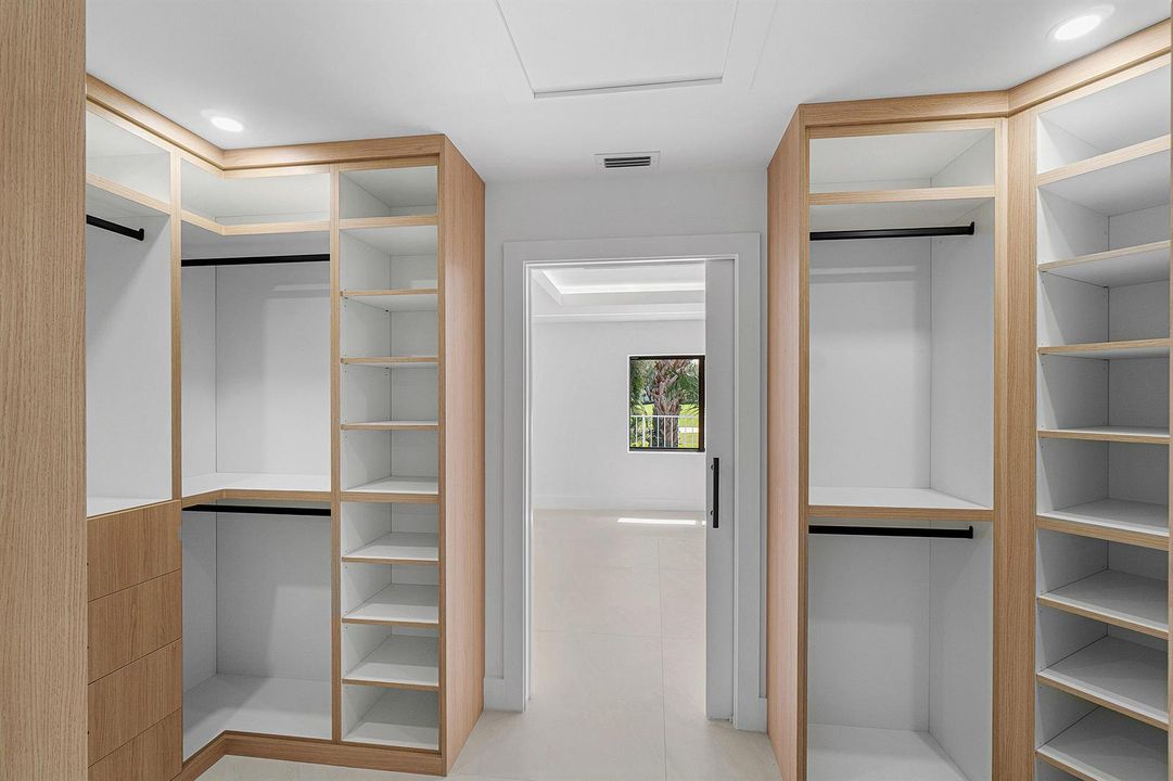 Primary Walk in Closet