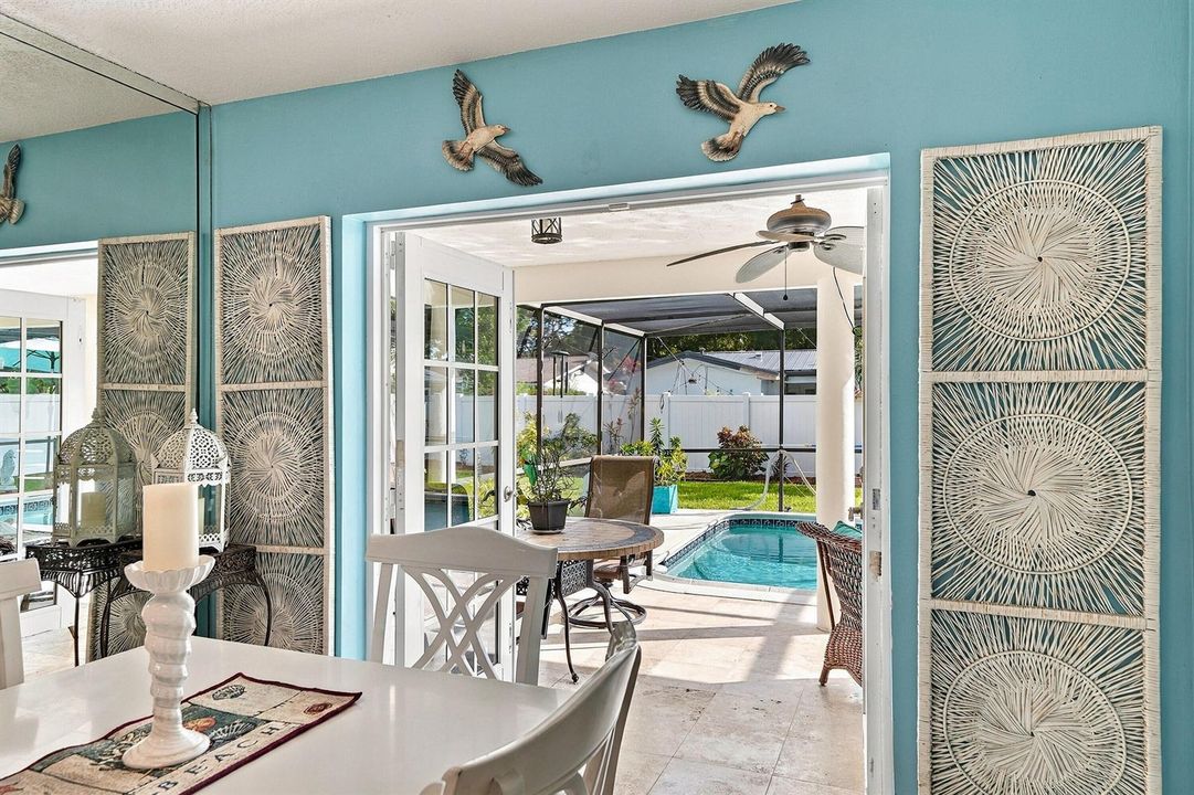 Dining Room and Screened Patio