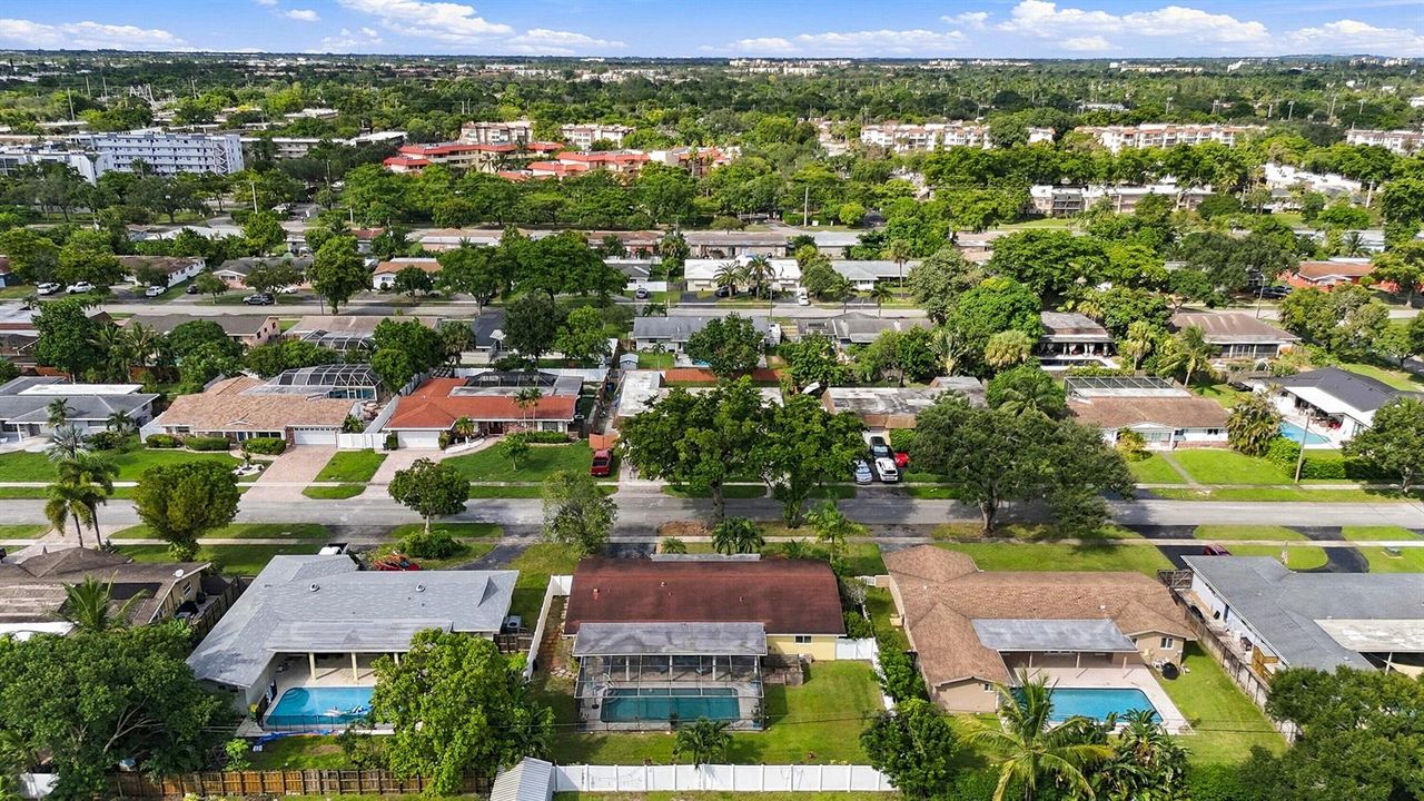 Aerial Back Yard