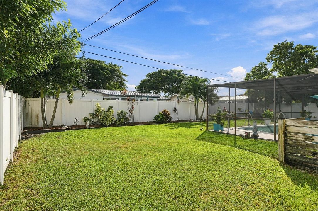 Back Yard View