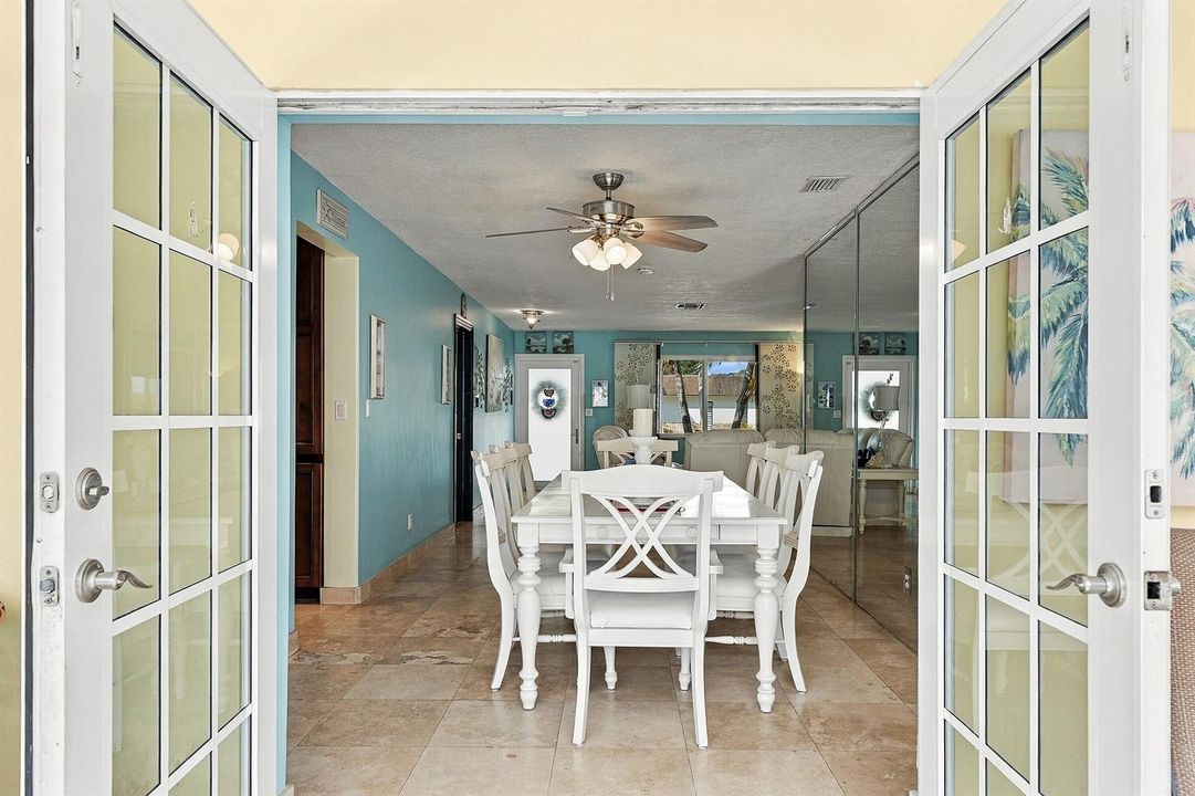 Dining Room and Screened Patio