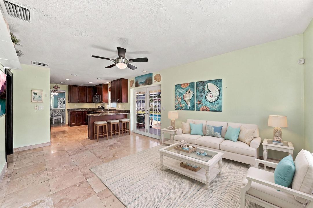 Florida Room Digitally Staged