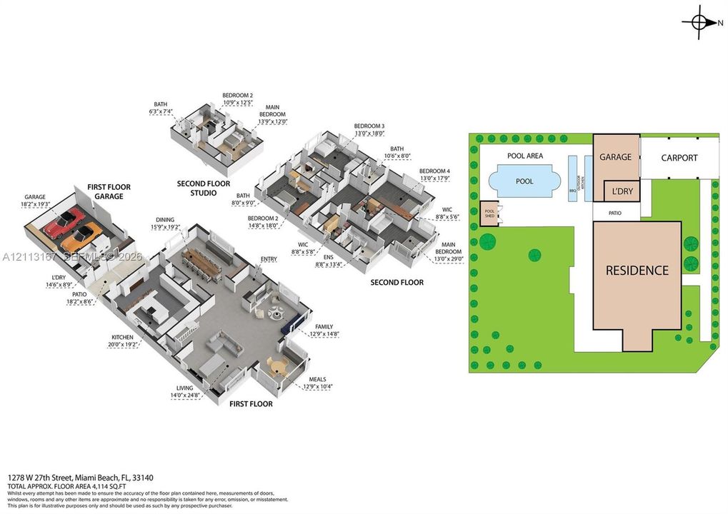 For Sale: $7,499,000 (6 beds, 4 baths, 4464 Square Feet)