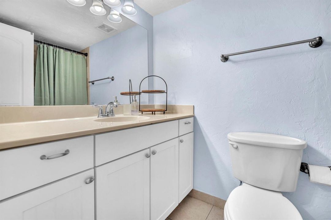 Full bathroom with tub & shower