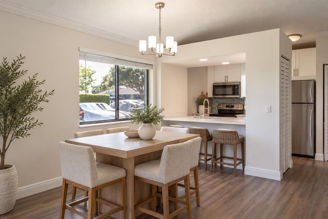 Warm Coastal Dining Nook 2