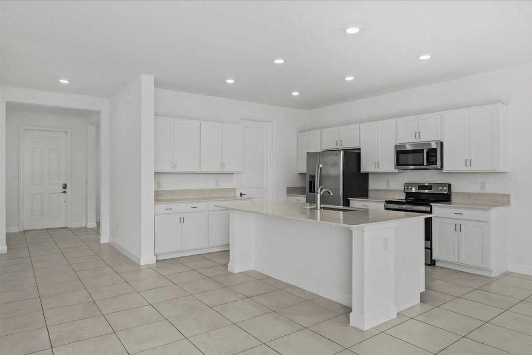 Kitchen And Foyer