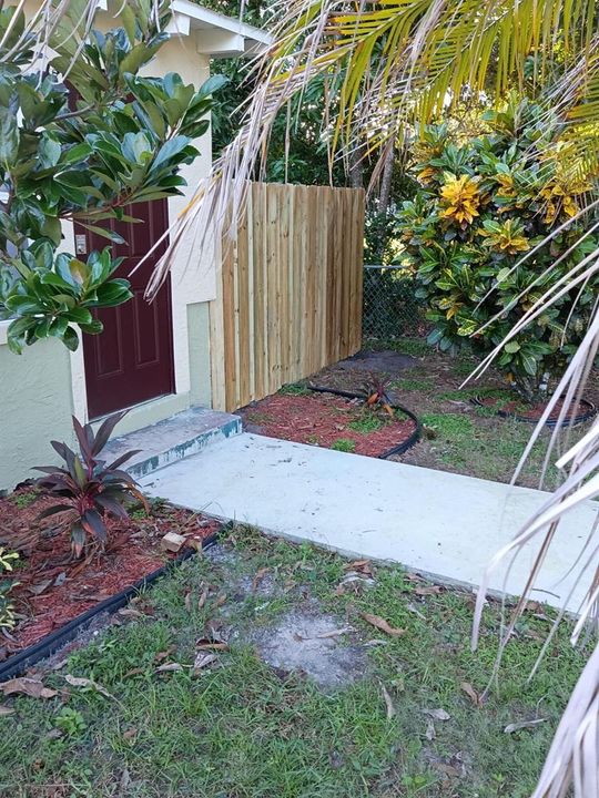 Front access