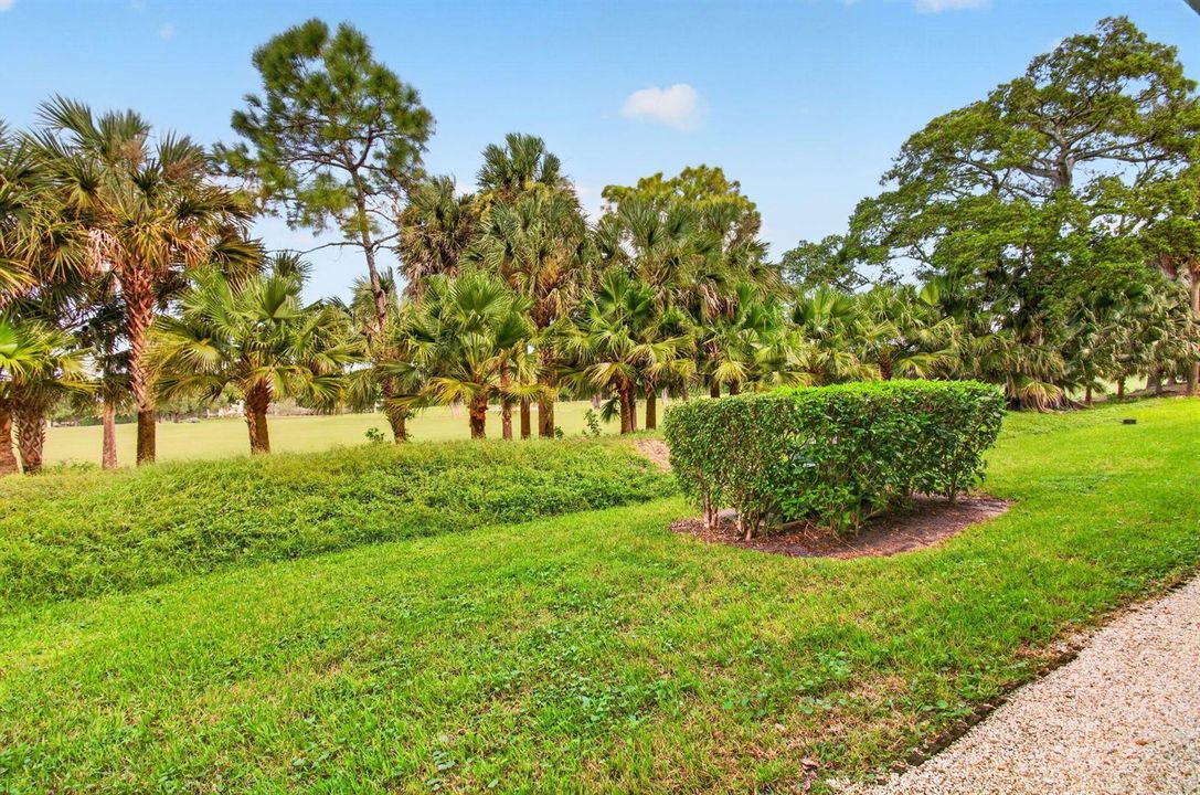 Golf course view