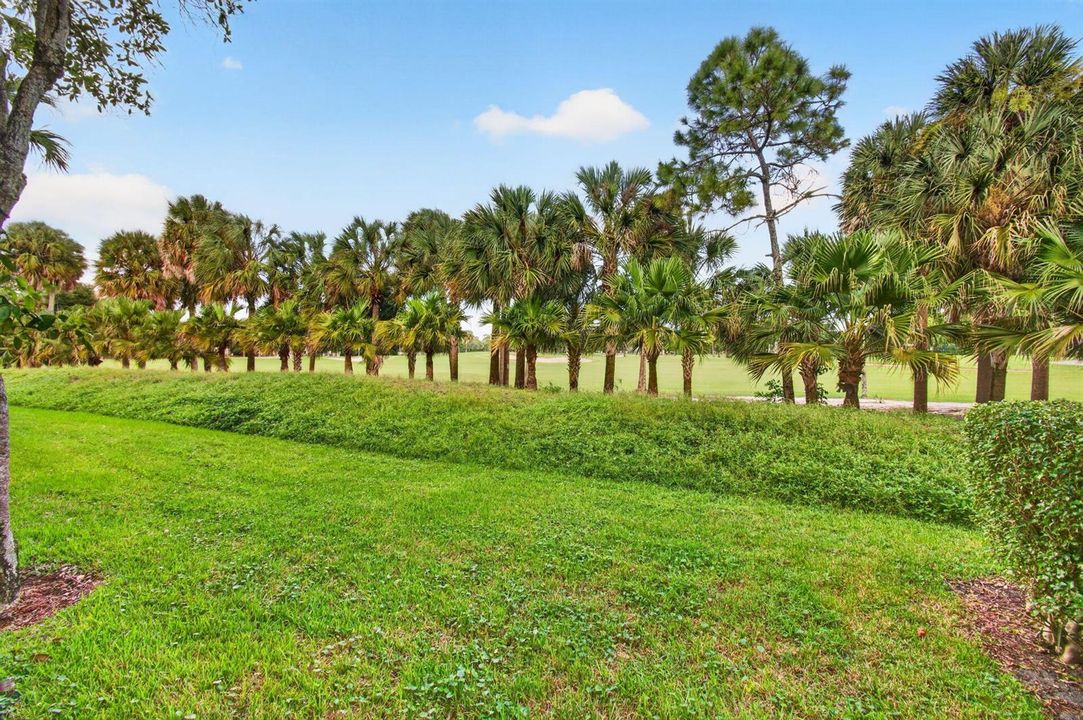 View of the golf course
