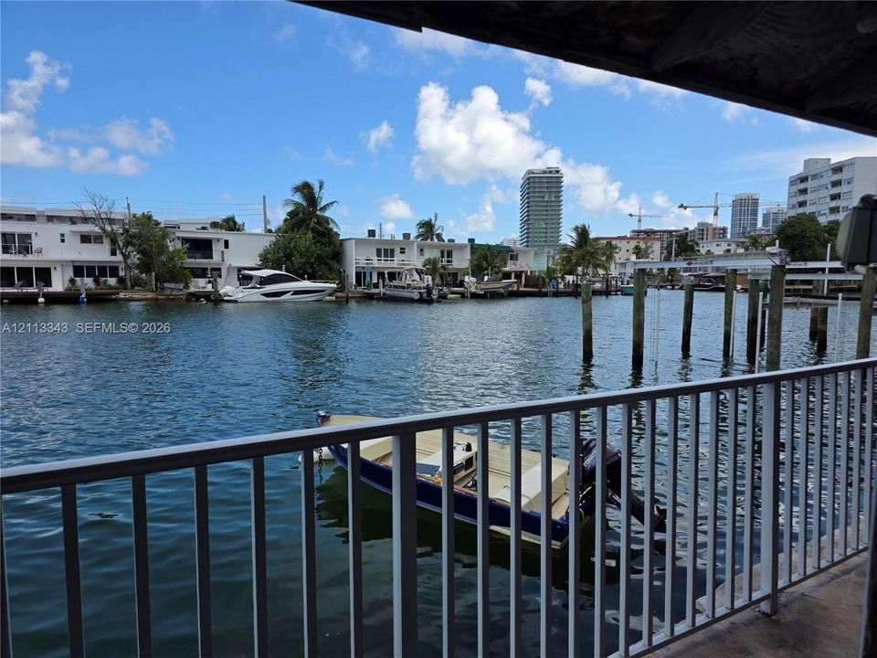 Waterfront near BBQ area