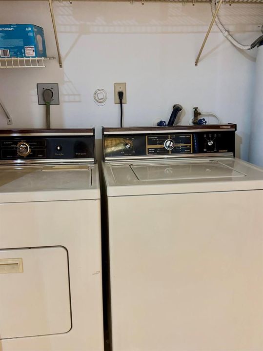 Washer and Dryer