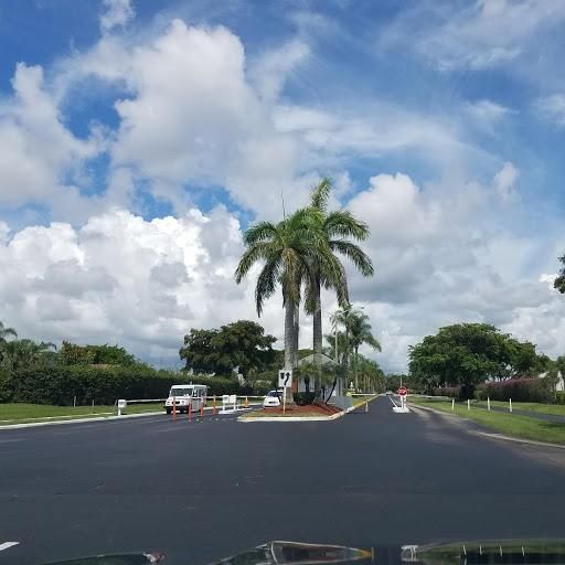 Palm Club Gated Entrance