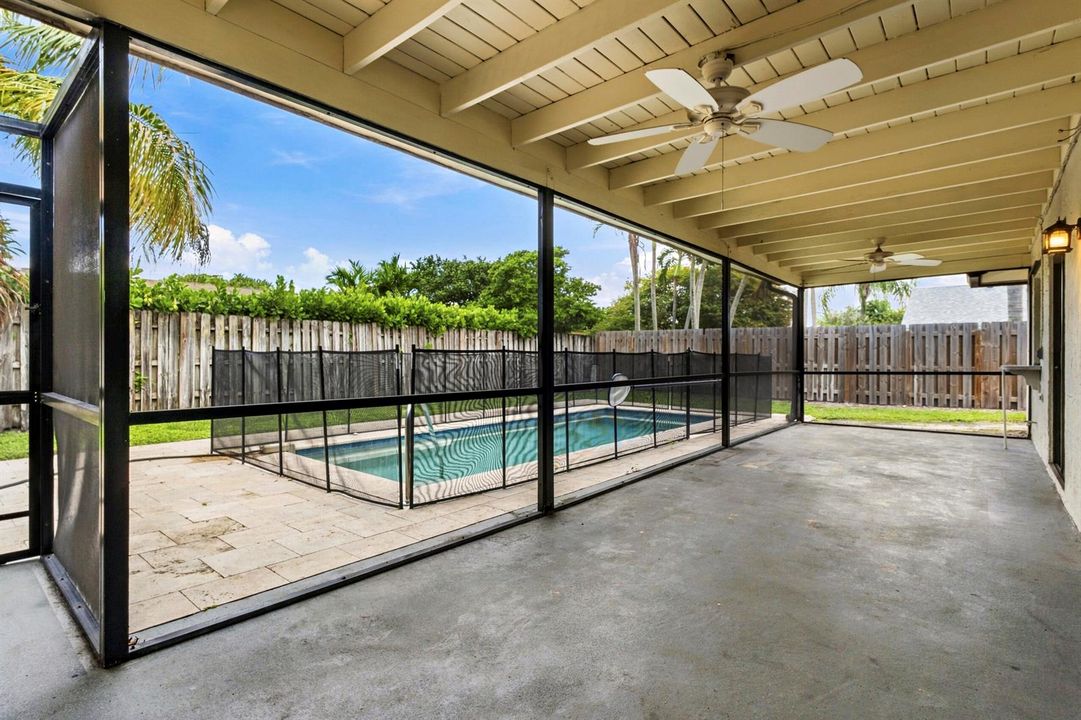 Covered Screened Patio