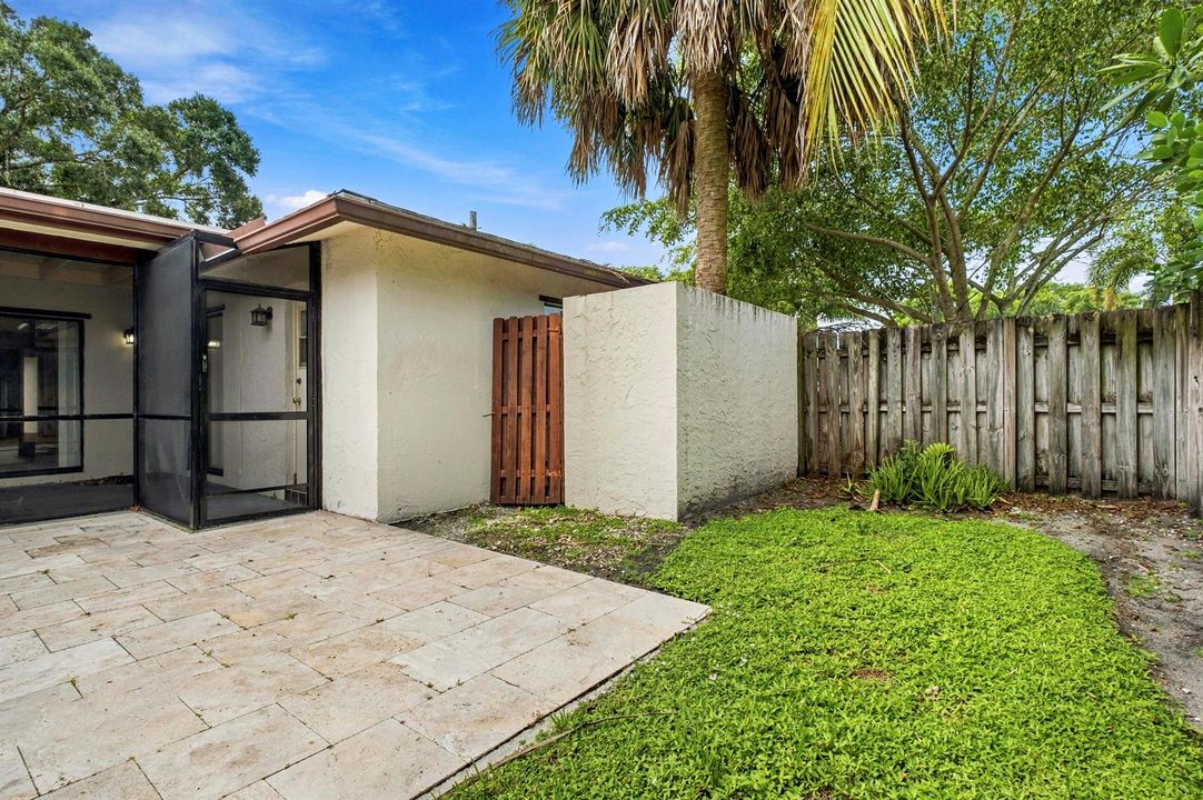 Fenced Backyard