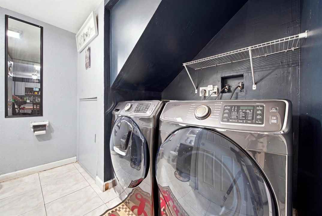 Washer Dryer area