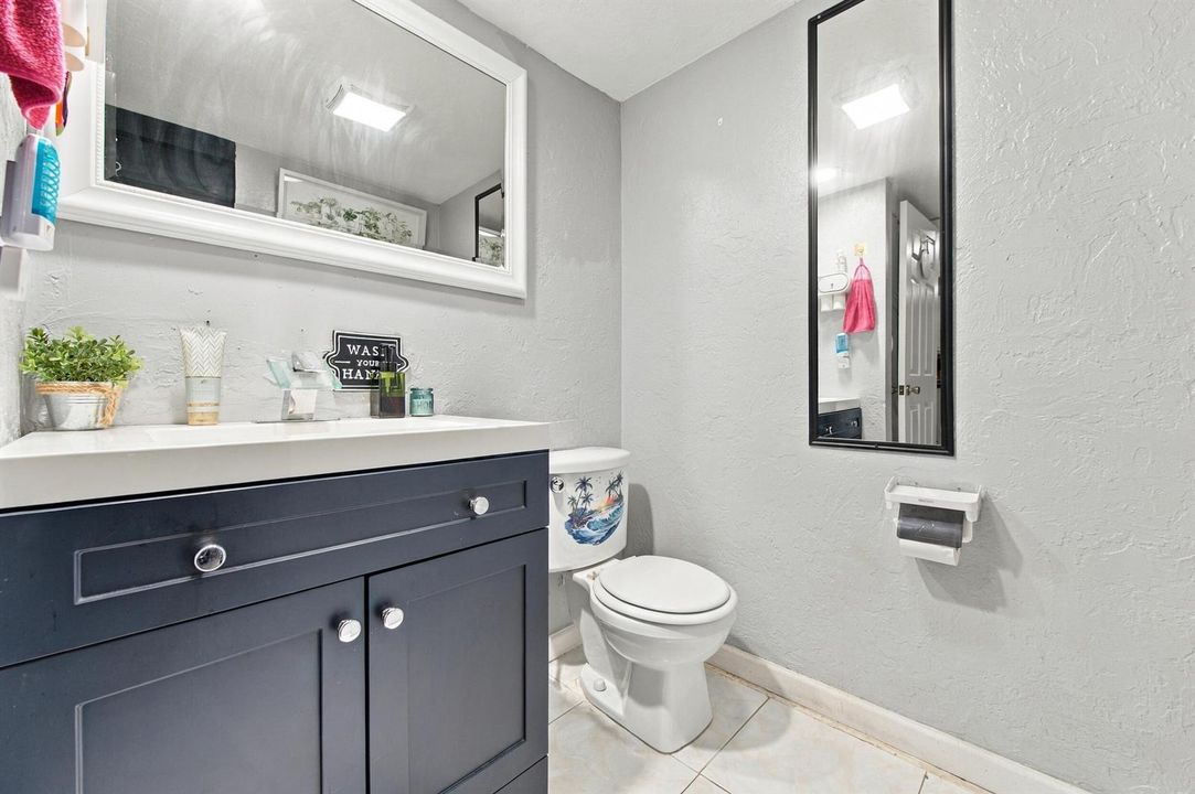 Downstairs bath