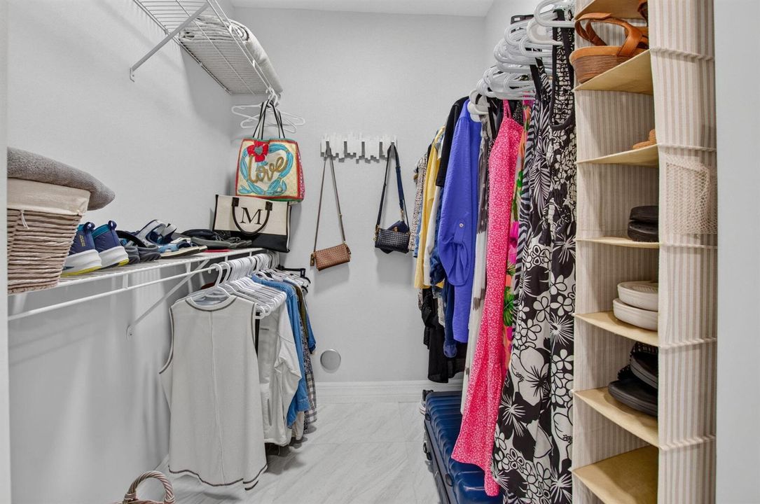 Primary Walk-in Closet