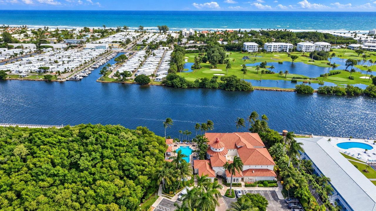 Directly on the Intracoastal