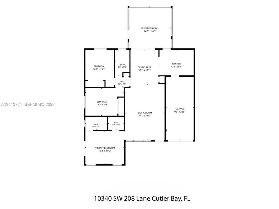 For Sale: $505,000 (3 beds, 2 baths, 1255 Square Feet)