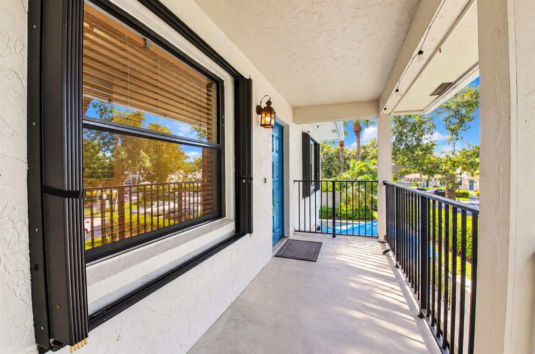Open patio
