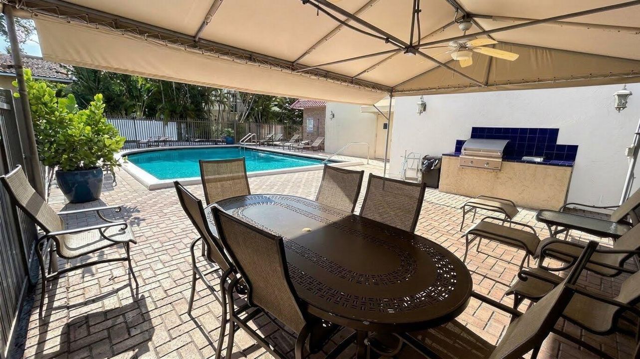 Pool deck