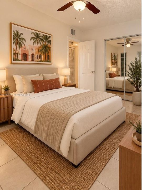 AI staged bedroom 1