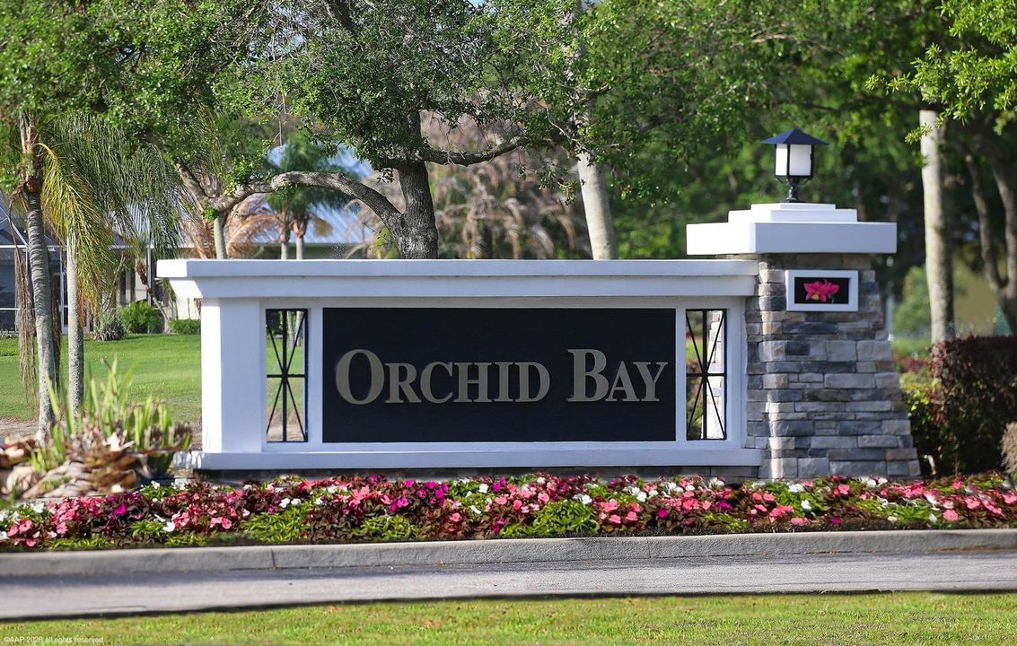 Orchid Bay Palm City FL sign AAP 2026