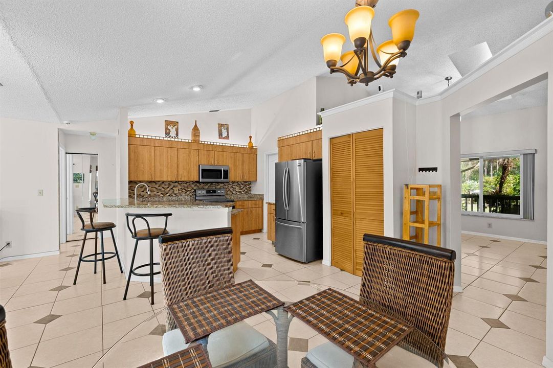 Kitchen and Dining Area