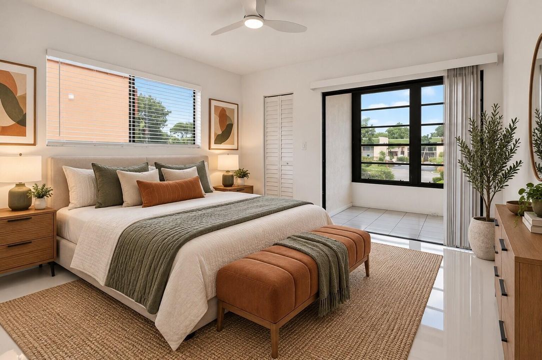 Bright Modern Bedroom Guest