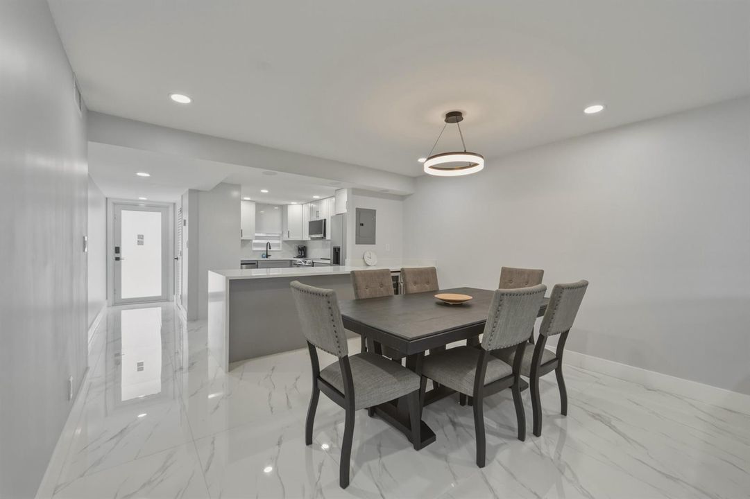 13. Dining Room to Kitchen