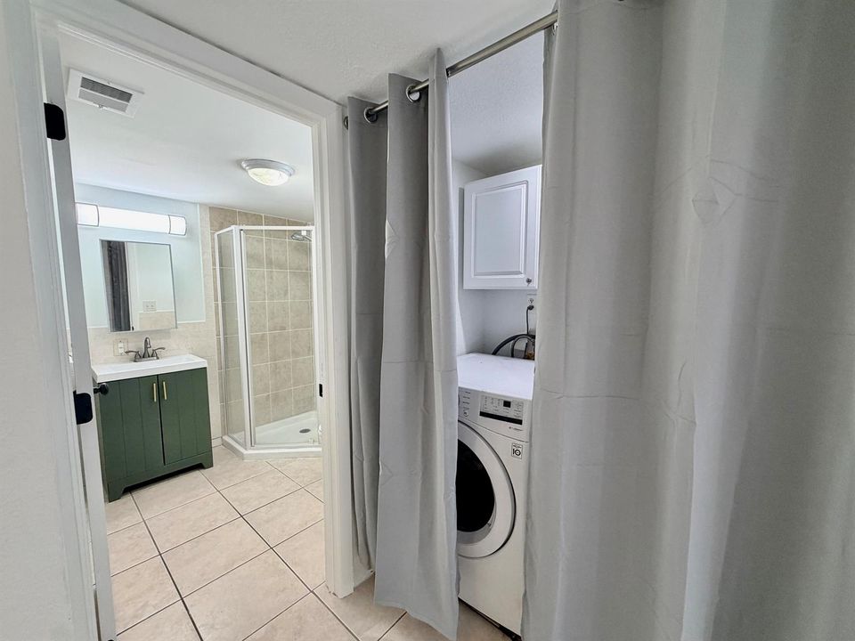 Bath and laundry
