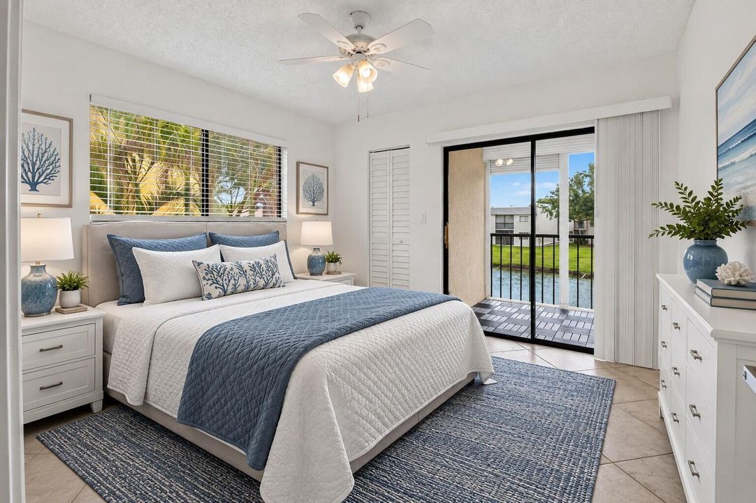 Coastal Blue Bedroom Retreat