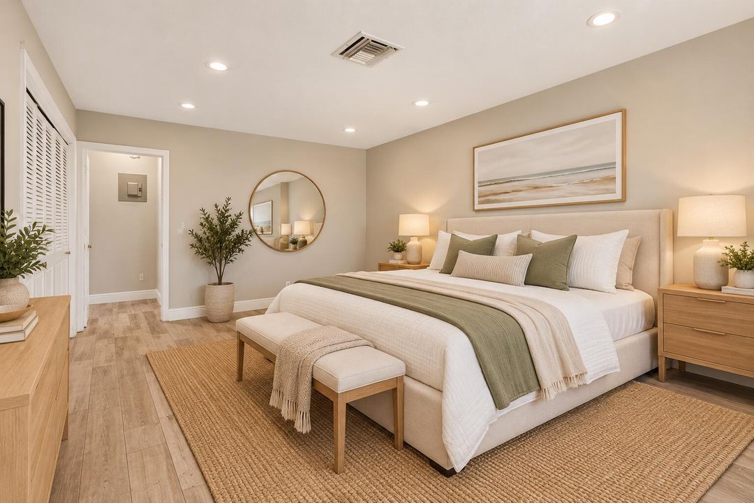 Staged Guest Bedroom