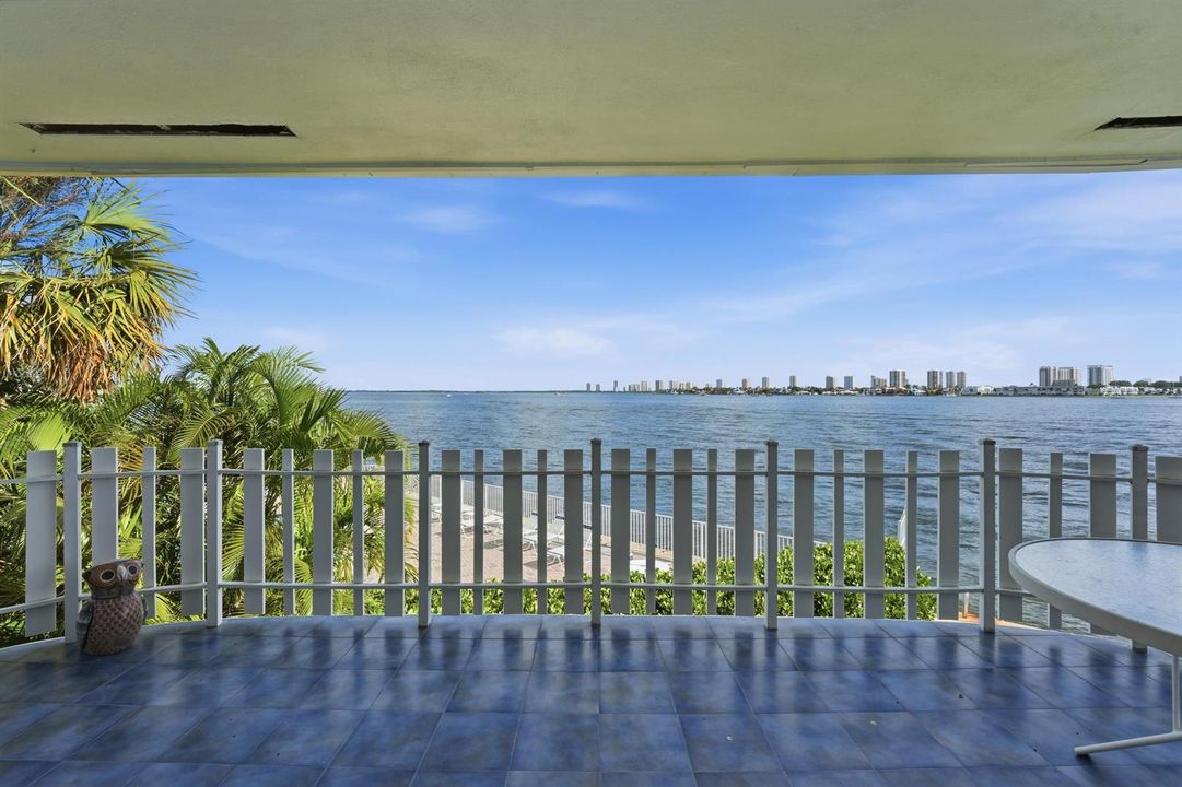 Waterfront Terrace Covered