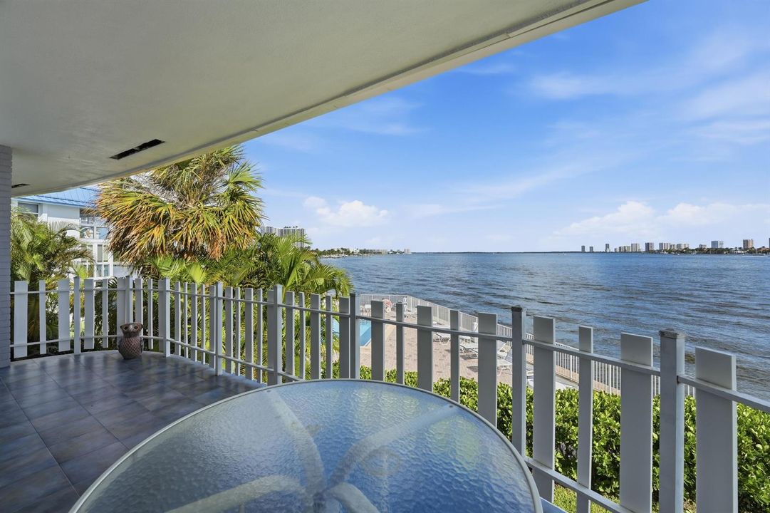 Waterfront Terrace Covered