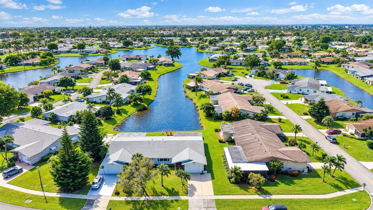 Waterview of home