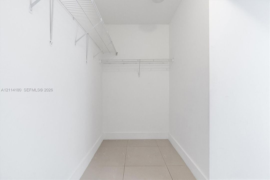 Walk-in Master Closet