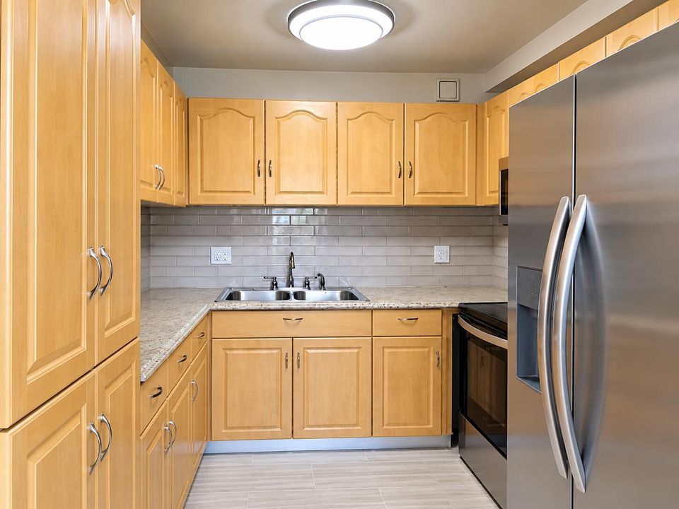 5. Kitchen with Wood Cabinets