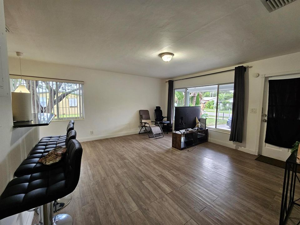 Entrance door-Living room area