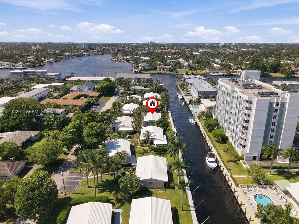 Intracoastal on the west side....