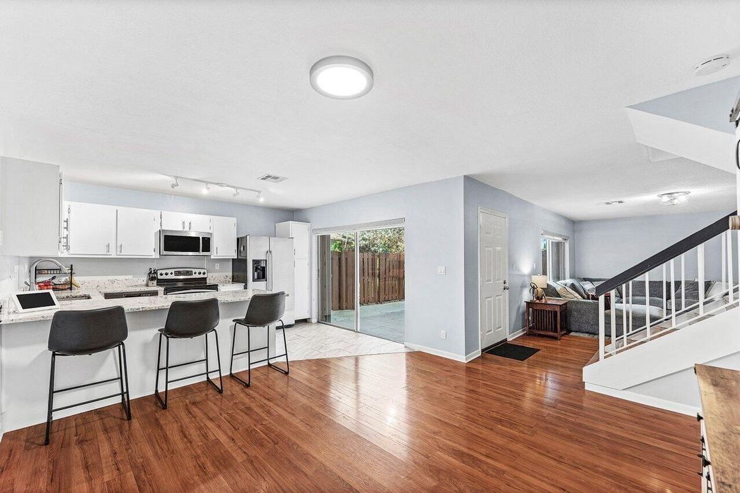 Dining looking into kitchen