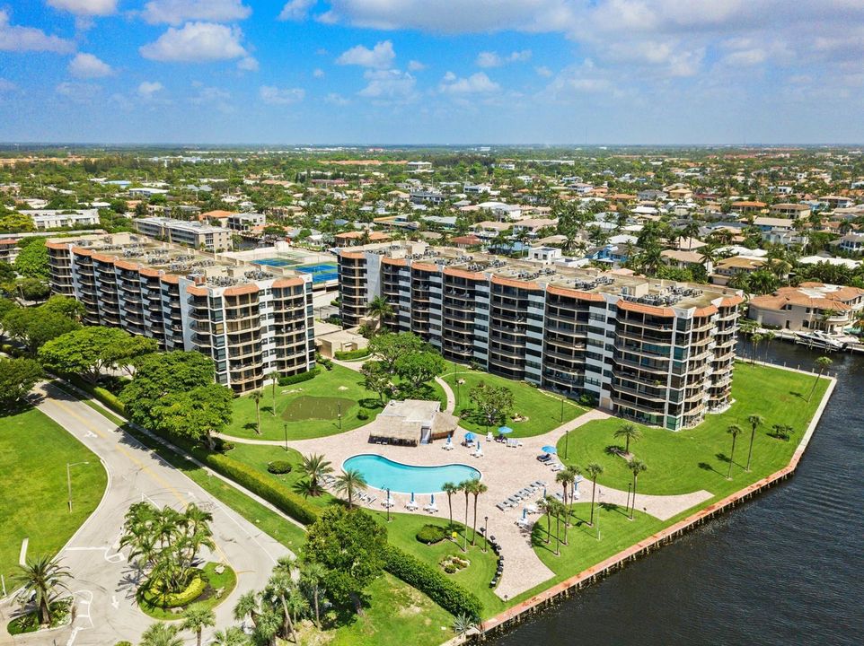 Aerial Neighborhood View